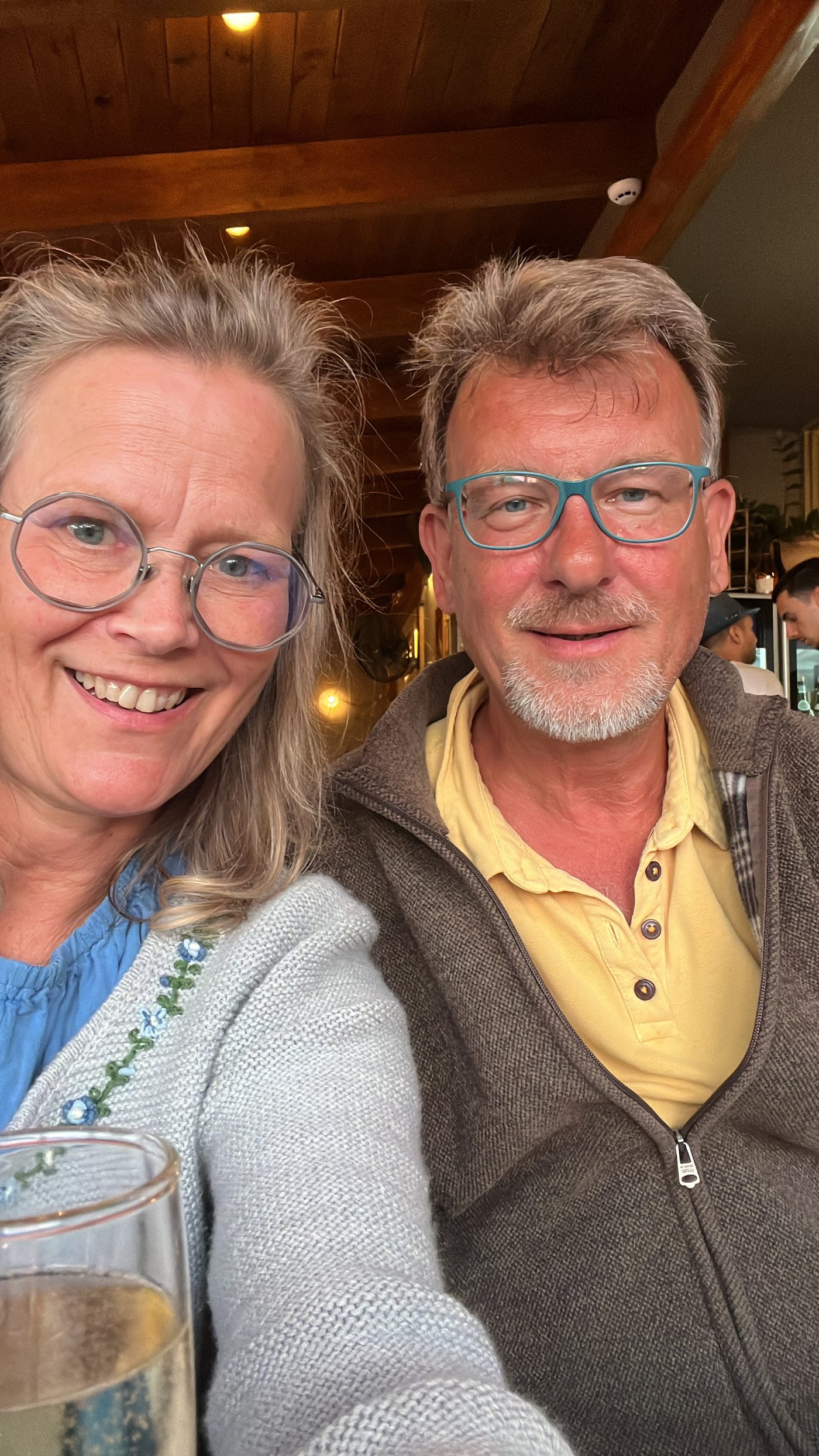 Hans-Jörg Ronsdorf mit seiner Frau